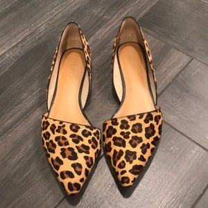 J Crew Leopard flats